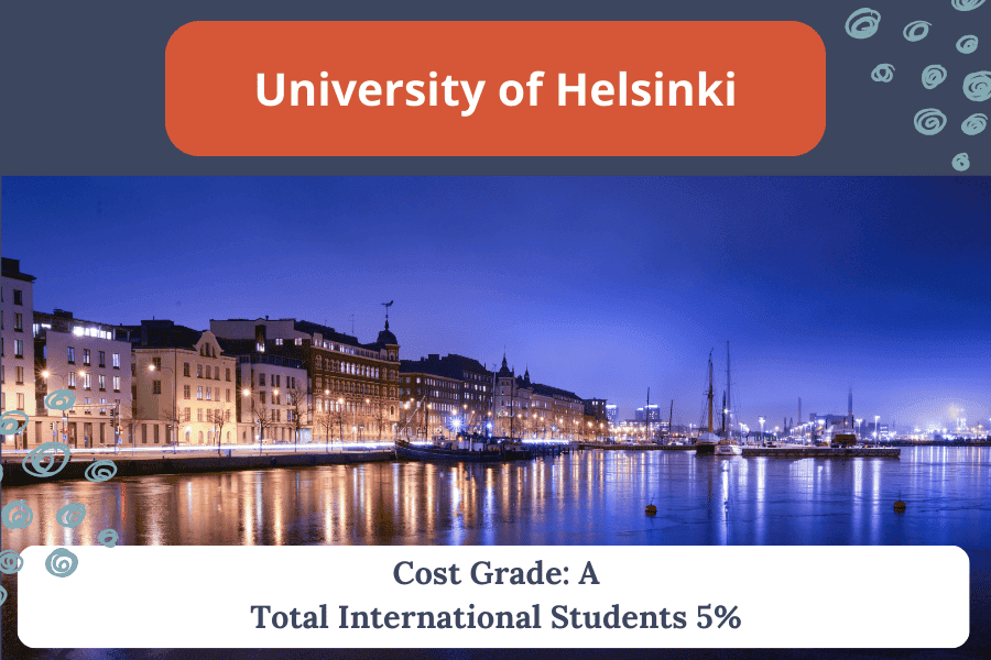 university of helsinki english taught science